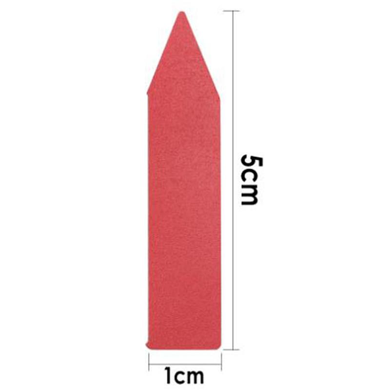 100 шт. 5*1 см этикетки для растений, комнатные бонсай, именная бирка, пластиковые многоцветные