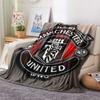 Man Utd Print FlAannel Blanket, High quality Comfortable for All Seasons, Home Decor, Warmth and Comfort
