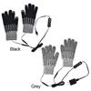 3 Adjustable Temperature Winter Heated Gloves Touch-screen Electric Heated Gloves  for Men Women