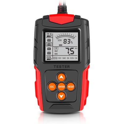 12 В/24 В тестер автомобильного аккумулятора, ЖК-цифровой анализатор аккумулятора, диагностический инструмент для автомобиля, грузовика