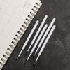 Pcs/lot Smooth Plastic Signature Writing Tool Replacement Lead Ballpoint Pen Refill Press Pens Core