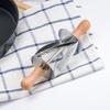 Роликовый резак из нержавеющей стали для изготовления круассанов, хлеба, теста, нож для выпечки, инструмент