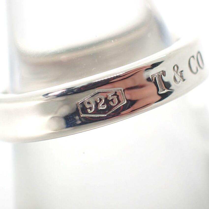 [Used] TIFFANY 925 1837 Narrow Ring / Size 9 / j14-9