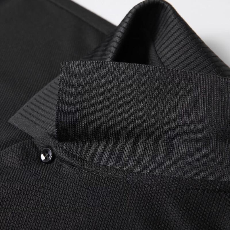 Men's Plus Size Silk Blend Short Sleeve Polo Shirt