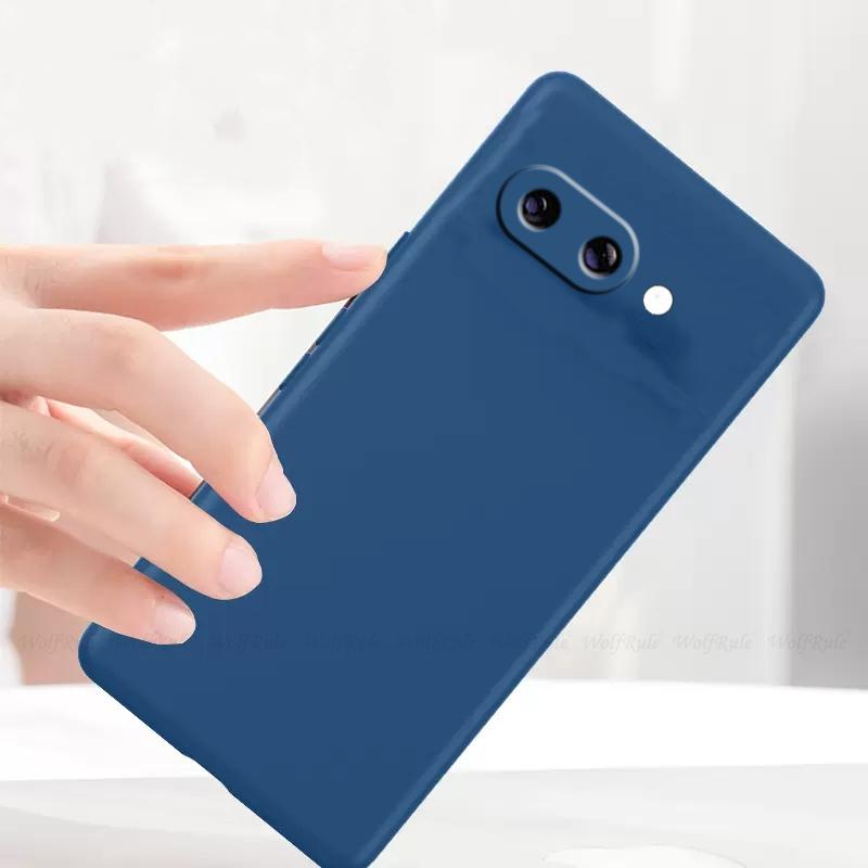 Для чехла Google Pixel 9A Чехол Google Pixel 9 Pixel9 Pro XL 9A Capas Бампер Противоударный Жидкий Силикон ТПУ Мягкие Чехлы Pixel 9A