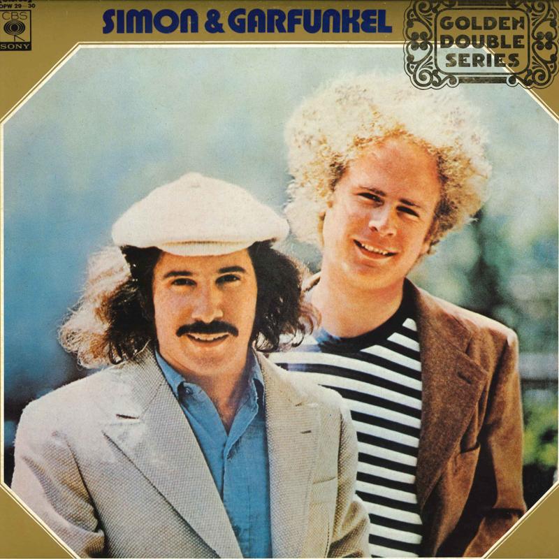 Виниловая пластинка SIMON GARFUNKEL Золотая Двойная Серия SOPW2930 CBS SONY Япония Obi Поп Б/у