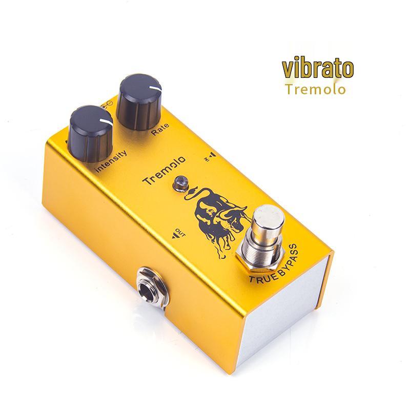Electric Guitar Distortion & Reverb Effects Pedal