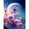 Full Round Diamond Painting Dandelion Landscape Embroidery Cross Stitch Picture Of Rhinestone For Home Decors 30x40cm/12x16inch