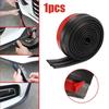 2.5M Car Bumper Lip Stickers Car Front Bumper Lip Rubber Car Bumper Protectors Exterior Mouldings Bumper Lip Strip 65mm