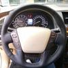 Чехол на рулевое колесо автомобиля «сделай сам», для Nissan Patrol 2011-2017 Infiniti QX56 2011-2013 QX80, кожаная оплетка для рулевого управления