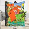 Girl Near House. Blanket Ultra-Soft Suitable for Bed Sofa Chair All-Season Use Modern Style Ideal Gift for Friends Family Couples Picnic