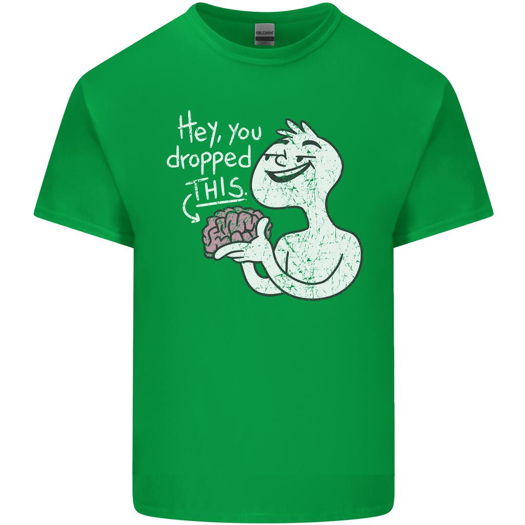 U Dropped Your Brain Sarcastic Stupid Dumb Unisexs Light Cotton TShirt