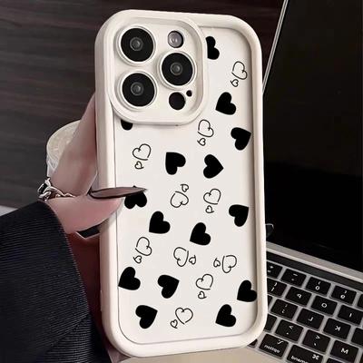 Чехол с принтом в виде сердца для Samsung Galaxy S25 S23 S24 Ultra A16 A15 A32 A35 A55 S22 S21 FE Plus A53 A13 A33 5G A34 A54 A14