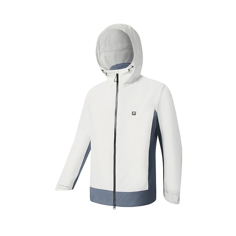 Fila Универсальная термоветровка A51U541704F-WT для фитнеса, водонепроницаемая, ветрозащитная, дышащая, износостойкая