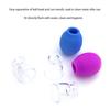 1Pcs Natural Silicone Cupping Massage Cup For Body Fac Neck Eye Massage Vacuum Tank Body Facial Care Anti-Aging Beauty Tool