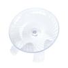 New Acrylic Hamster Running Wheel Anti-slip Silent Spinner Pet Exercise Tool Steel Axle Extra Large Running Disc for Small Pet