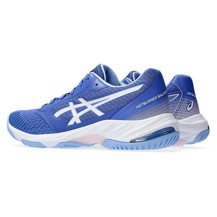 ASICS Women's Netburner Ballistic FF 3 Blue Volleyball Shoes 1052A069-403