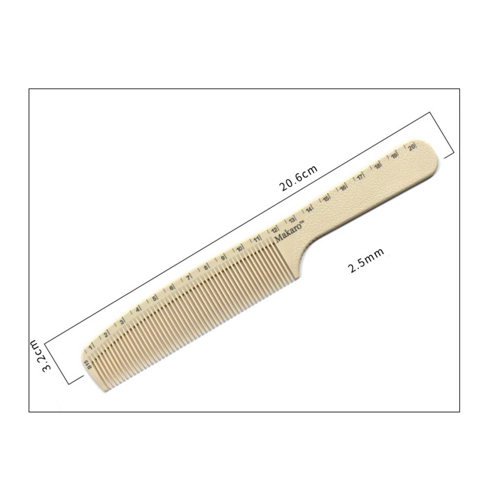 Hair Tools Ruler Comb Salon Hairdressing Barber Comb Styling Combs Clear Scale Laser