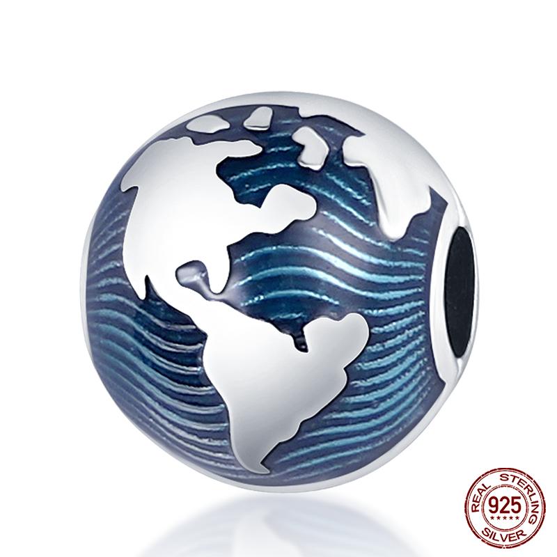 Серия Океан - Оригинальные Настоящие Медные Шармы Бусины Черепаха Краб Русалка Подходят Для Браслета 3 мм DIY Изготовление Подвеска