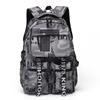 Men Black Backpack Unisex Travel Fashion White Backpack Students Teenager Boys Girls School Bags Canvas Waterproof Bag