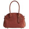 Сумка-тоут Empire Carryall 21 с логотипом из замши и телячьей кожи, маленькая женская сумка-тоут, цвет Глина CEC03-B4AY