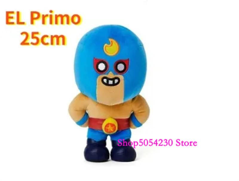 Cotton Spike Anime Figures Brawl Stars Kawaii Heroes Crow Nita Poco Colt Soft Stuff Mascot Boys Christmas Gifts Collectible