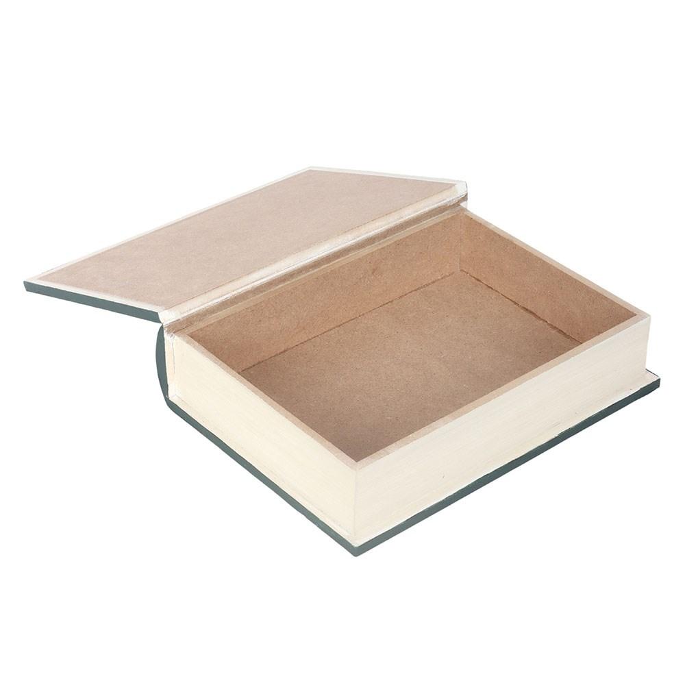 Something Different Green Witch Book Decorative Box