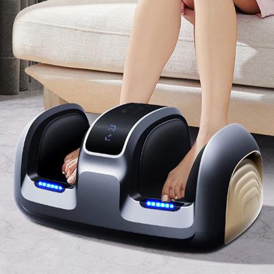 Электрический массажер для ног, облегчение боли, релаксация, нагрев, разминание мышц шиацу, вибратор с дистанционным управлением, электрический массажер для ног, 220 В