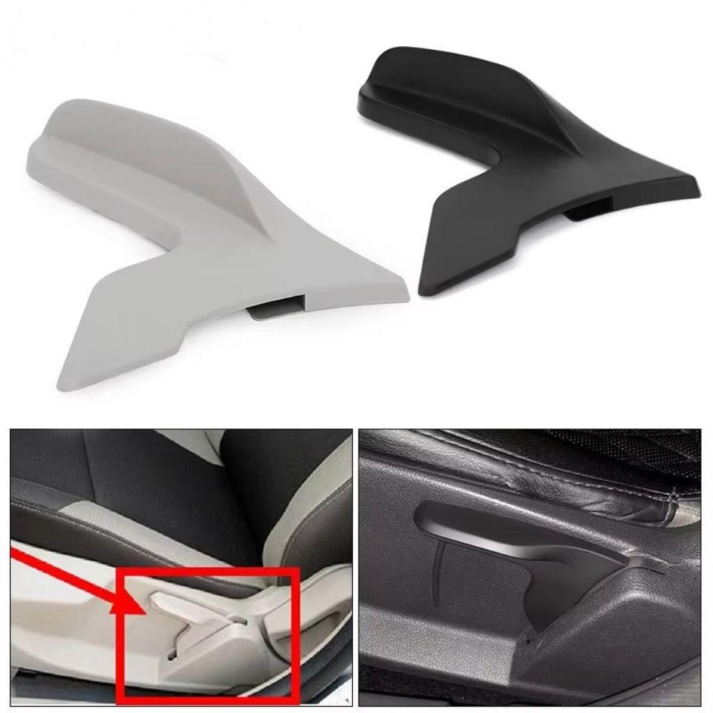 Ручка регулировки спинки сиденья ABS, черная/серая, аксессуары для автомобильных сидений для Ford Focus с 2012 по 2018 год