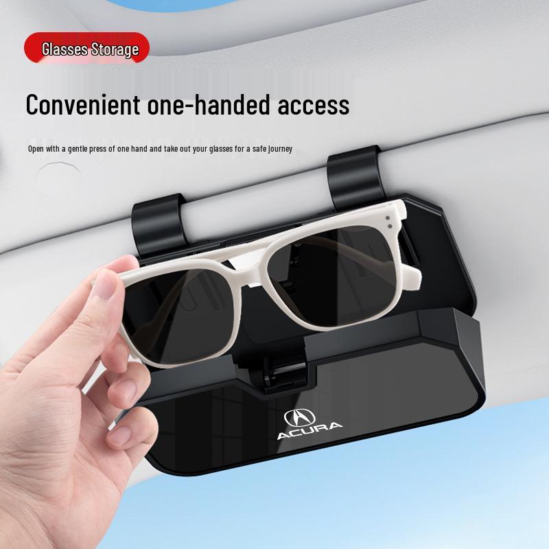 Acura MDX Sun Visor Sunglasses Case for ZDX/ILX/RDX/CDX/RLX Interior Enhancement