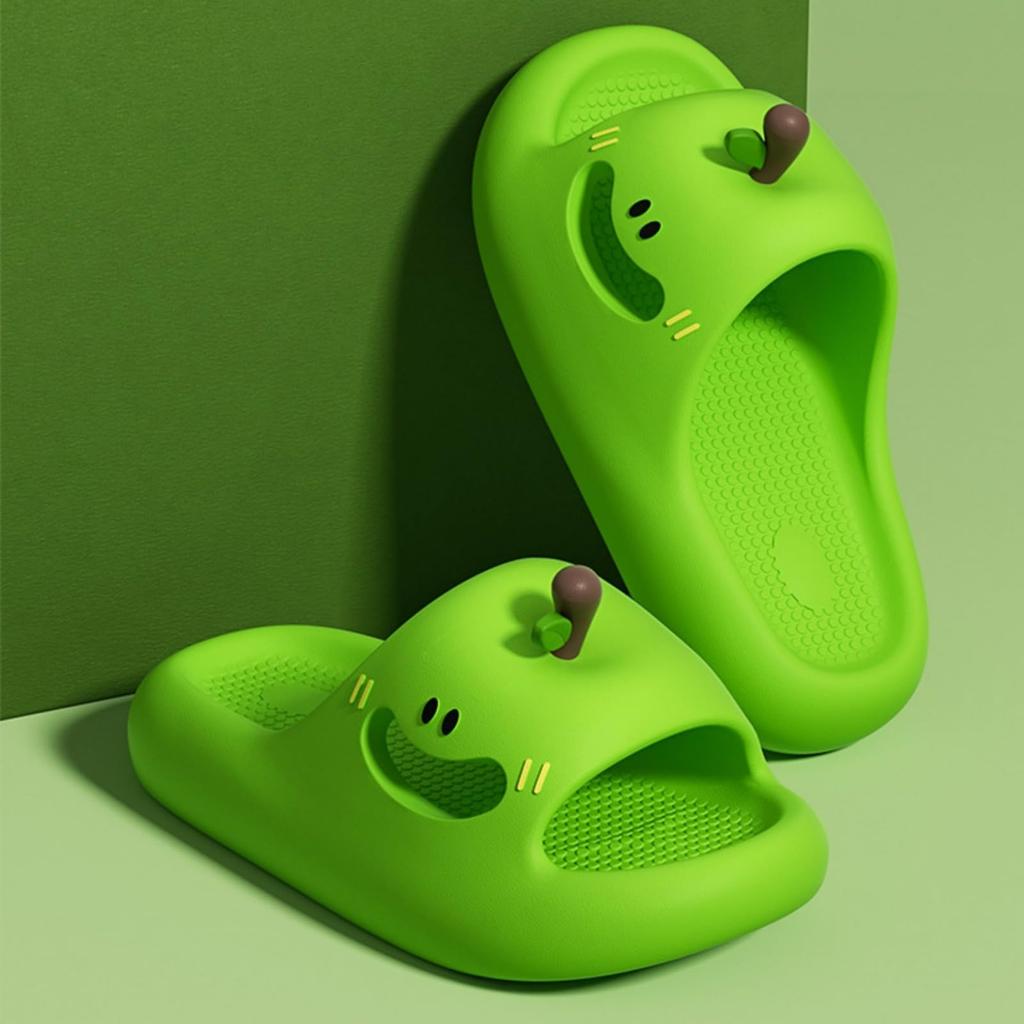 Шлепанцы на толстой подошве с улыбающимся лицом, женские шлепанцы, EVA, увеличение высоты на 1,4 дюйма, комнатные тапочки для душа, уличные дорожные пляжные сандалии