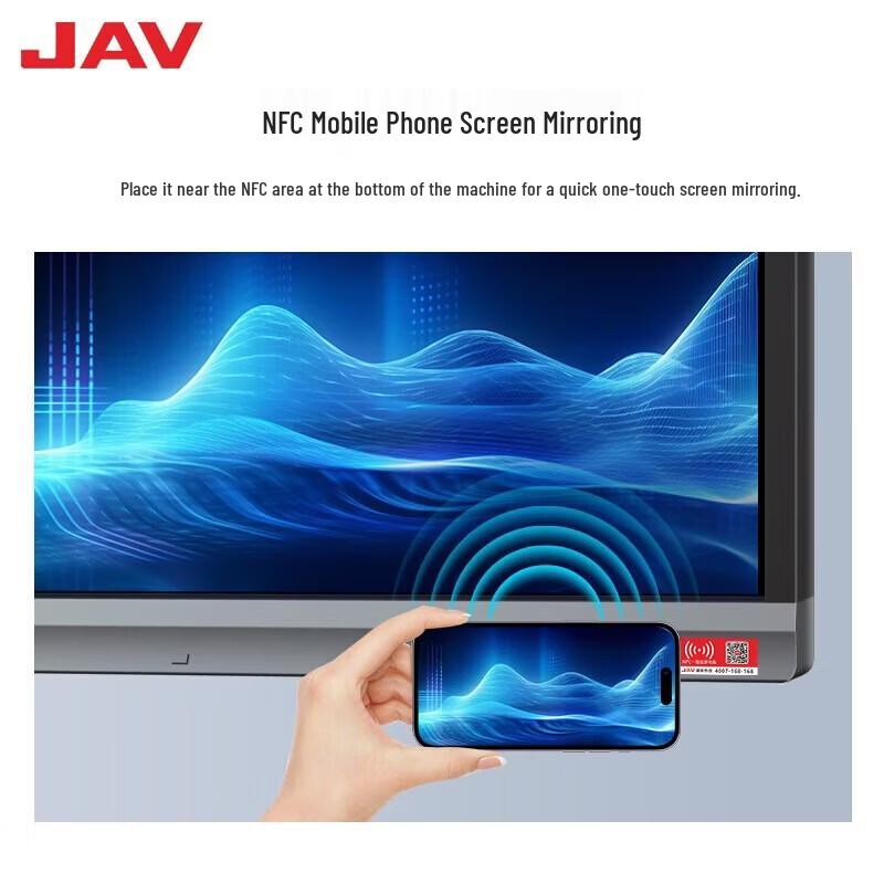 JAVLED 65-Inch Smart Conference and Teaching Interactive Display (CN version)