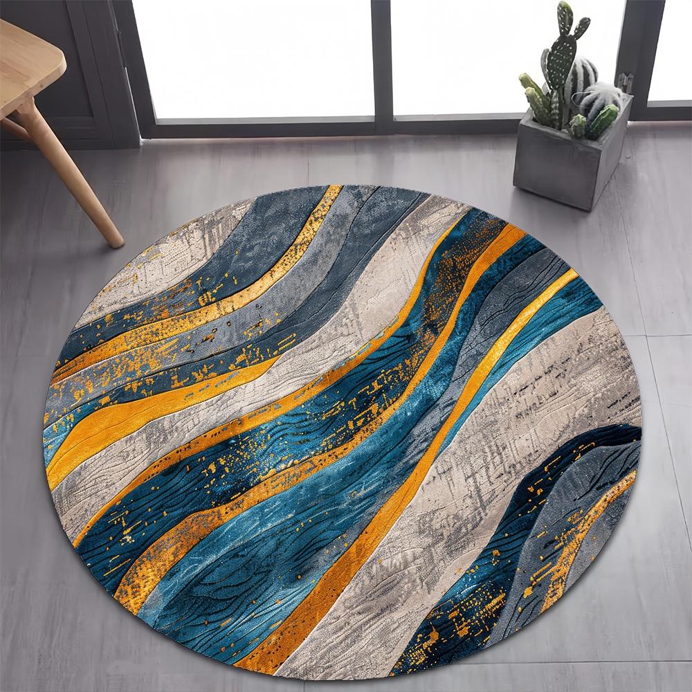 26 Стиль Новый Богемный Абстрактный Современное Искусство Геометрия Искусство Круглый Ковер Коврик для Спальни Гостиной Украшение, Декор для домашних животных Напольный Коврик