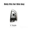rztbk6 Car Metal Key Case Fob Shell Cover Protector Key Bag For BMW F20 G20 G30 X1 X3 X4 X5 G05 X6 X7 G11 F15 F16 G01 G02 Car stickers