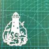 Морской маяк, дизайн, стиль, трафарет для резки металла для DIY, скрапбукинг, альбом, фототиснение, бумажная карта, ремесленный декор