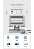 Док-станция для планшета с HDMI, Ethernet, USB 3.0 концентратором, поворотной и складной подставкой