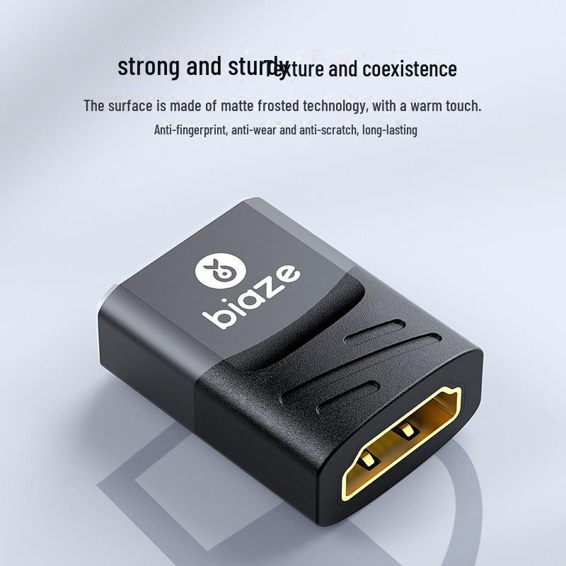 Переходник-удлинитель HDMI «мама-мама» Biyazi для подключения к телевизору и компьютеру