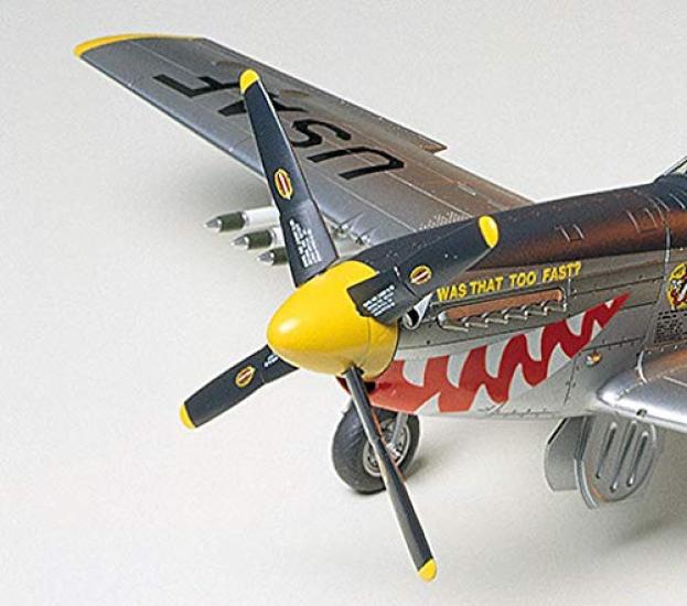 Tamiya Серия 'Шедевры Авиации' 44 Армия США North American Mustang Корейская Война Версия Пластиковая Модель 61044 1/48 Нет. F-51D