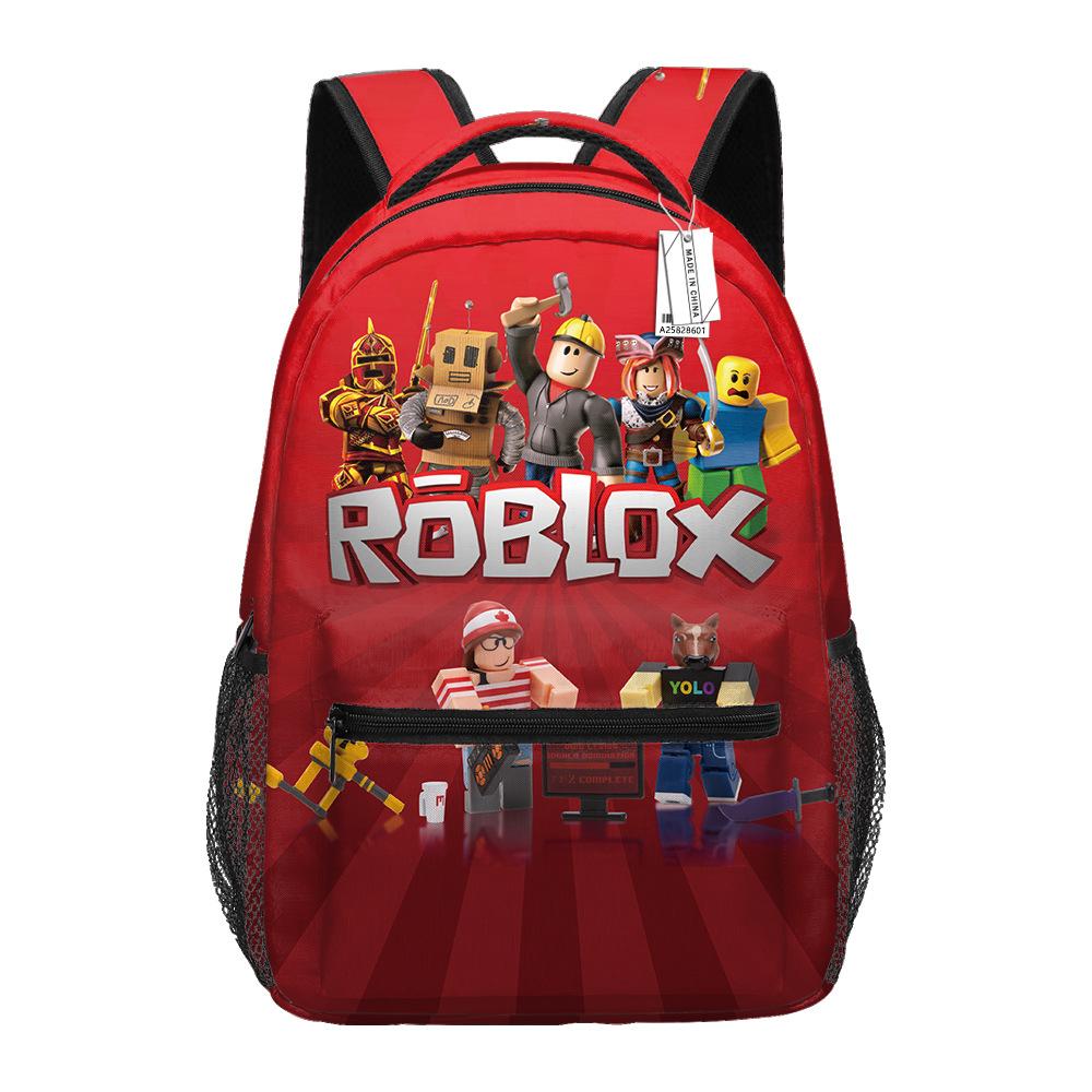 Robles Backpack Elementary And Secondary School Bag Children'S Backpack Cartoon Anime Backpack