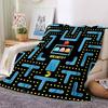 1pc Pacman Maze Adventure flannel Blanket for Super Soft Cute Comfort Blanket for Travel Bedding Couch Sofa Blanket Y73058