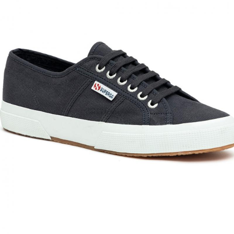 Superga 2750 Стираный хлопок Синий Серый S8125cwakn