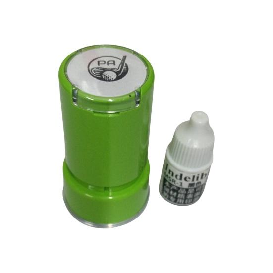 Штамп для мячей для гольфа Самоокрашивающийся штамп для мячей для гольфа Быстросохнущий инструмент для маркировки мячей Настройте свой