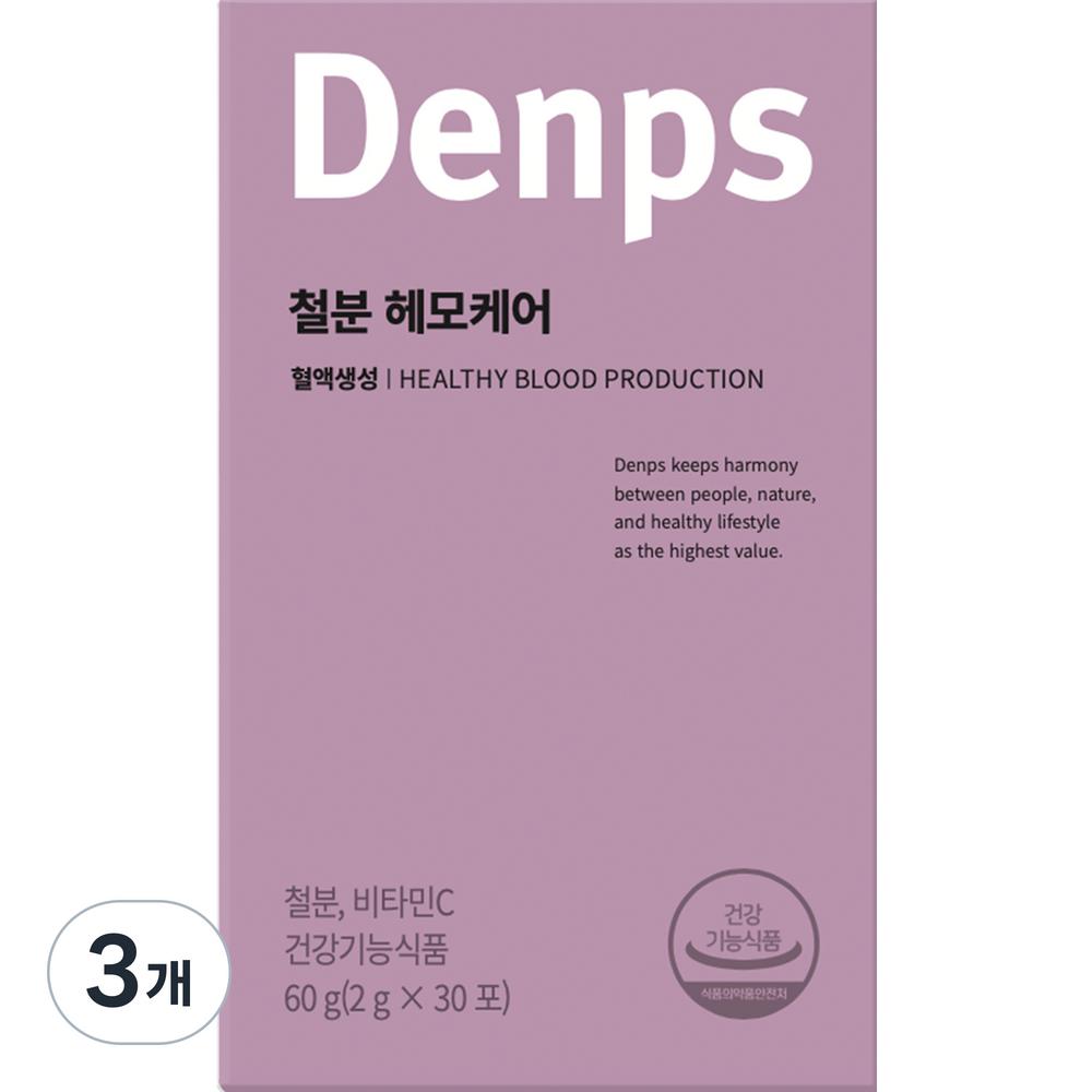 Denps Железный Гемокеар 30 шт. 3 шт. 60 г