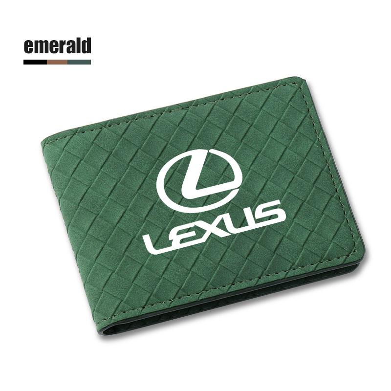 Car Drive Certificate Cover Auto Driver's License Wallet For Lexus F SPORT GS GX IS LS LX CT LC LBX NX RX 350h 450h ES UX 300e MY3
