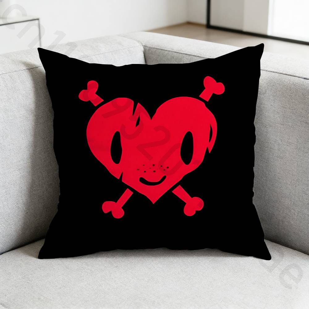 RRuby Gloom Gothic pillowcase casual style decoration suitable for home decoration excluding pillow core