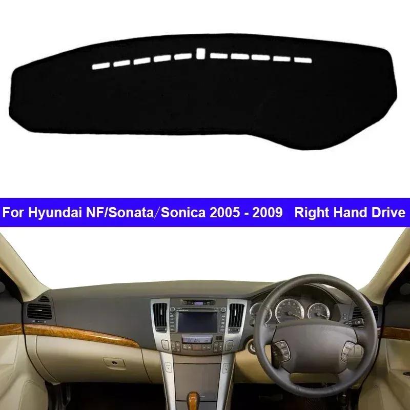 Car Dashboard Cover Non slip pad For Hyundai NF Sonata Sonica 2005 - 2009 LHD RHD Car Dash Mat Sun Shade Pad Anti-UV Cushion