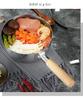 Японский молочный и суповой ковш Yukihira из нержавеющей стали - Антипригарный, совместим с индукционными плитами.