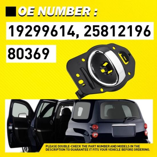 Door Handle ide Interior Driver Left Front/Rear for 2006-2011 Chevrolet HHR K