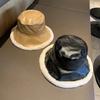 Модные осенне-зимние панамы из искусственной кожи для женщин, регулируемые складные шапки из овечьей шерсти, уличные теплые панамы, женские шапки-рыбаки
