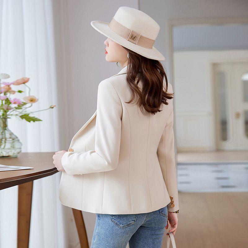 Высококачественное новое весенне-осеннее женское пальто для миниатюрных дам, стильное, повседневное и модное, высококлассный пиджак с подкладкой на плечах